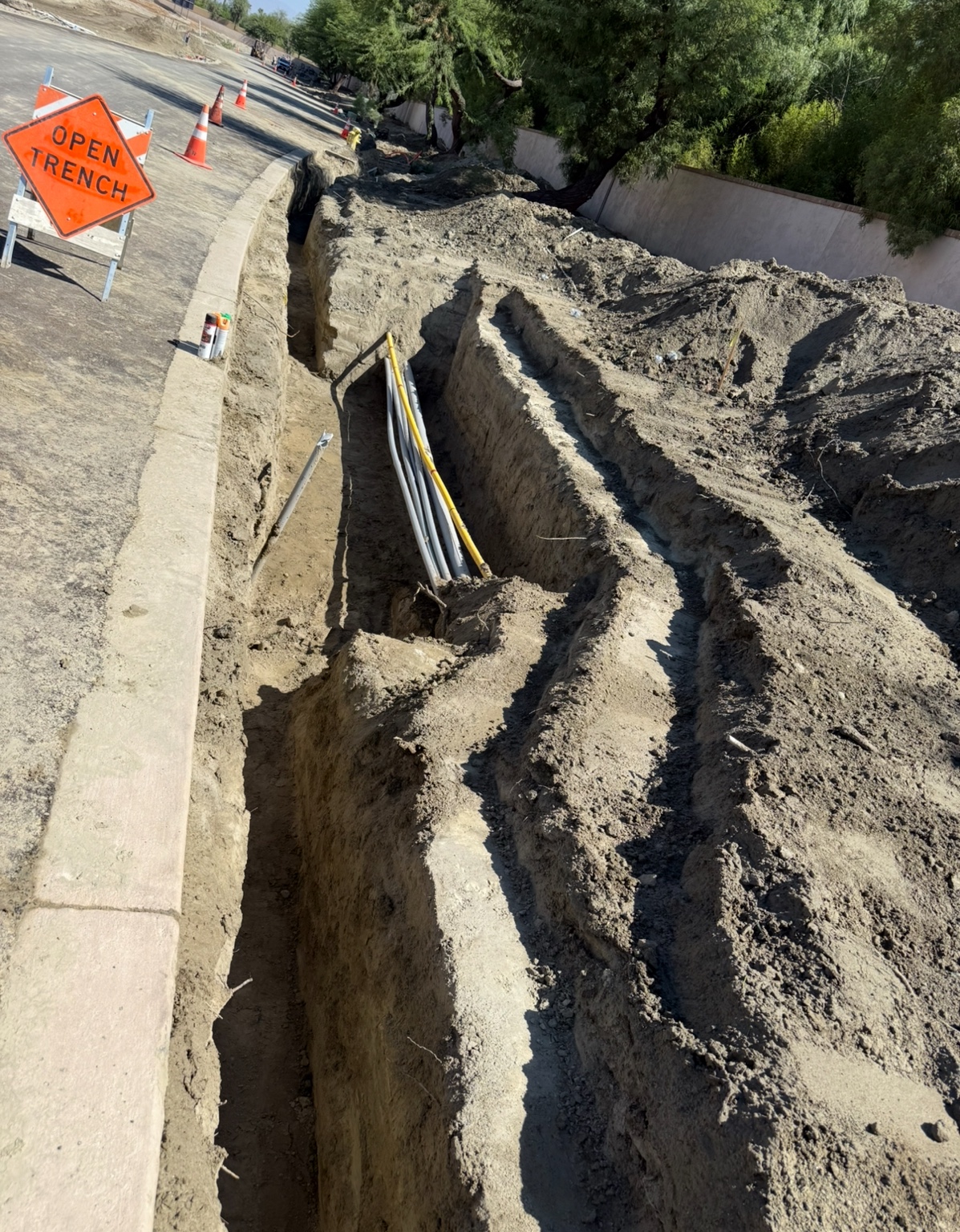 Conduit & utility trenching